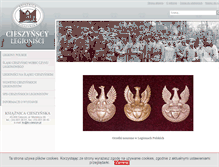 Tablet Screenshot of legionisci.kc-cieszyn.pl